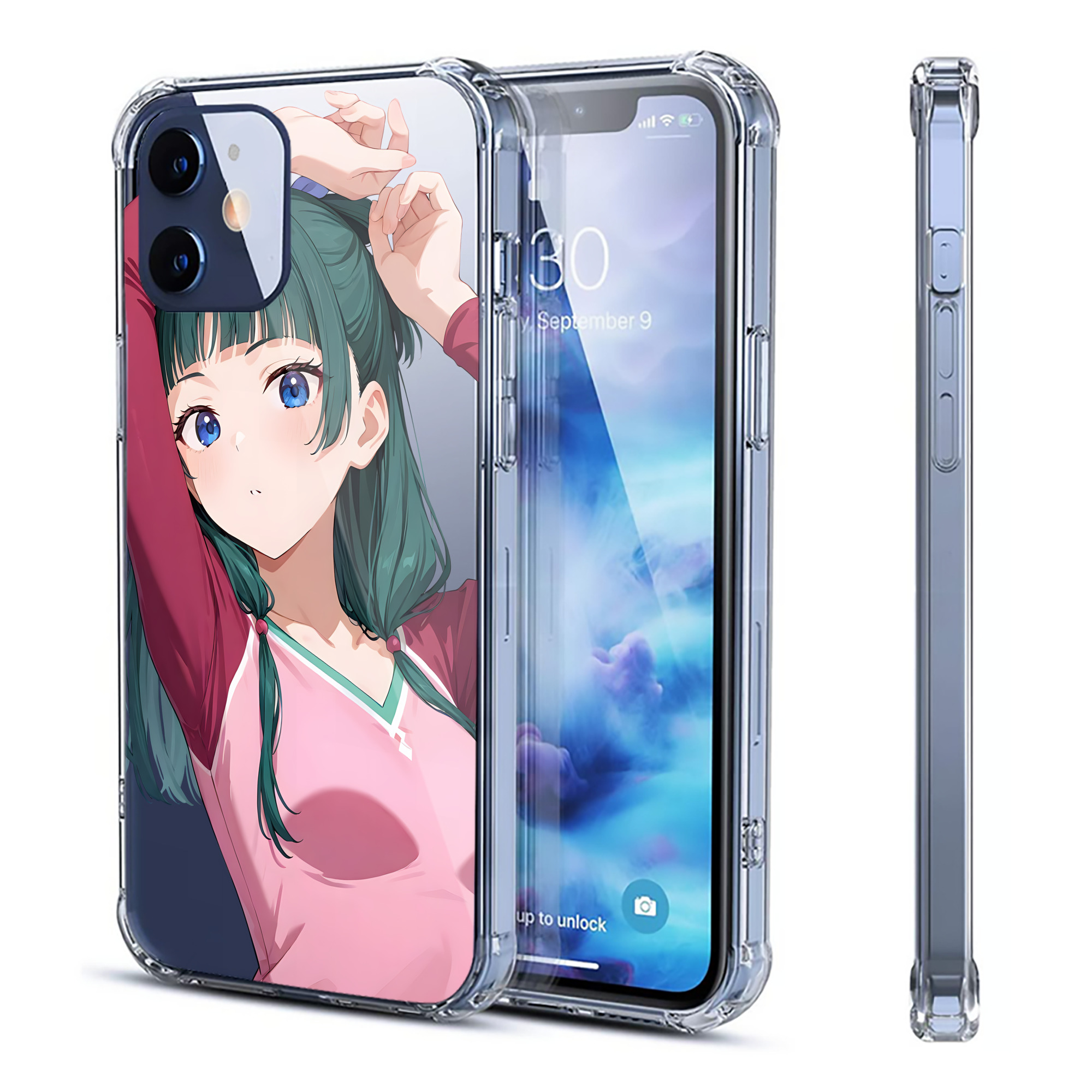 （画像用） 薬屋のひとりごと The Apothecary Diaries 【iPhone 12シリーズ対応】透明スマホケース（クリアソフトケース）